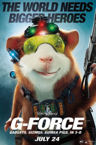 1000 piece jigsaw puzzle for the movie poster: G-Force (2009) ver2