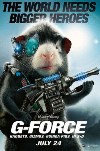 1000 piece jigsaw puzzle for the movie poster: G-Force (2009) ver3