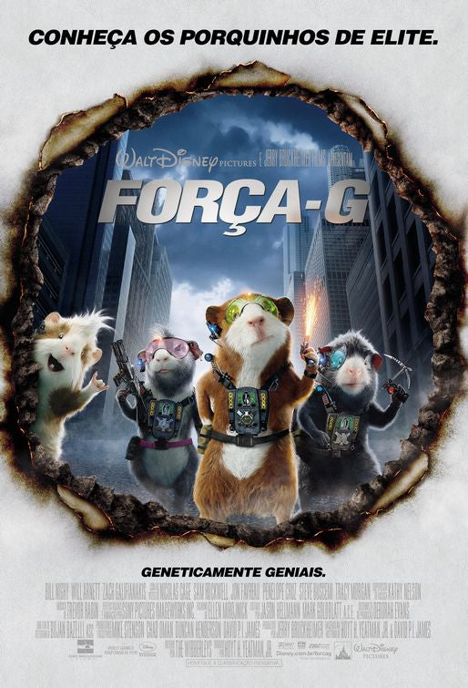 1000 piece jigsaw puzzle for the movie poster: G-Force (2009) ver7