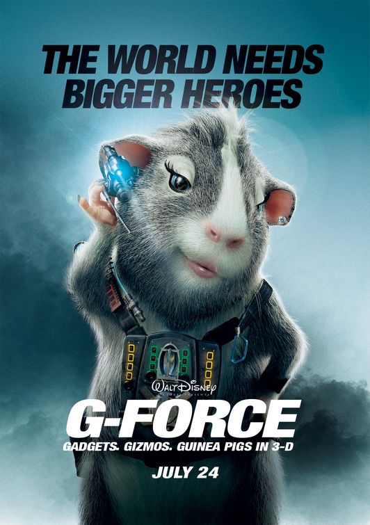 1000 piece jigsaw puzzle for the movie poster: G-Force (2009) ver9