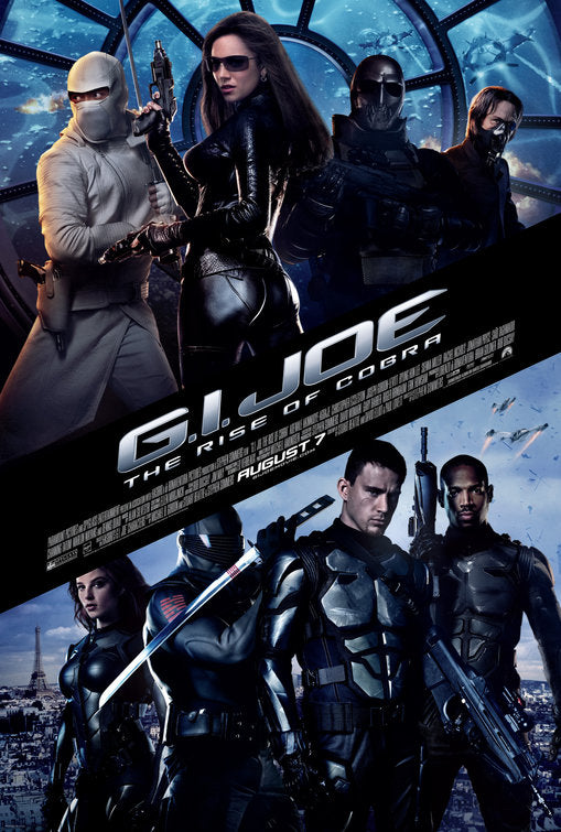 1000 piece jigsaw puzzle for the movie poster: G.I. Joe: Rise of Cobra (2009) ver12