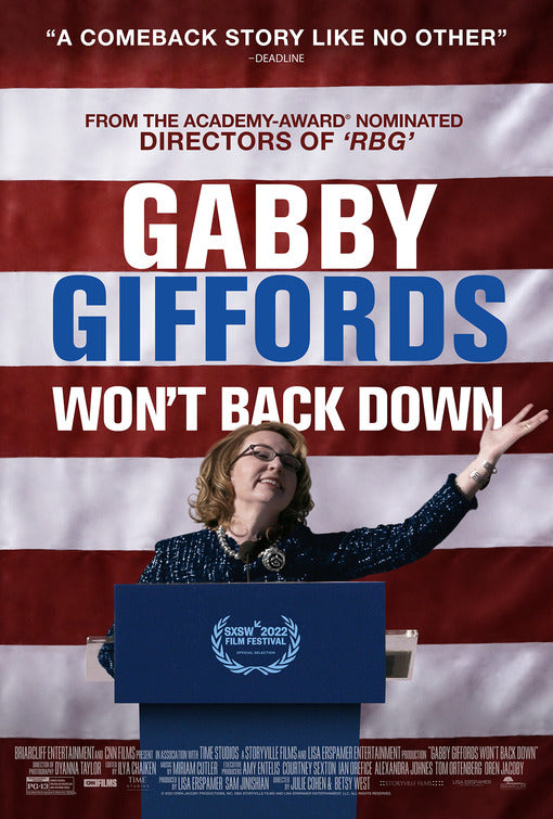 1000 piece jigsaw puzzle for the movie poster: Gabby Giffords Won't Back Down (2022)