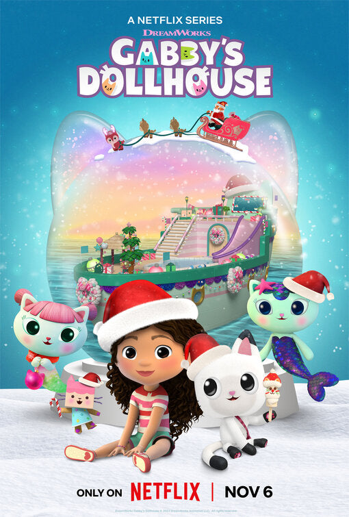 1000 piece jigsaw puzzle for tv poster: Gabby's Dollhouse, ver42