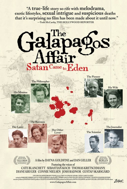 1000 piece jigsaw puzzle for the movie poster: The Galapagos Affair: Satan Came to Eden (2014)