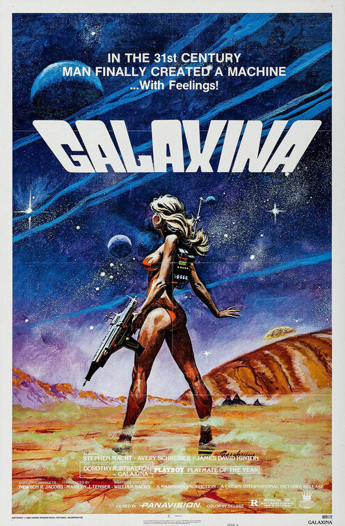 the movie poster: Galaxina (1980) ver1