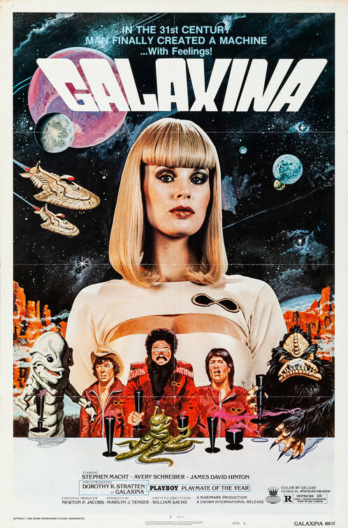 1000 piece jigsaw puzzle for the movie poster: Galaxina (1980) ver3