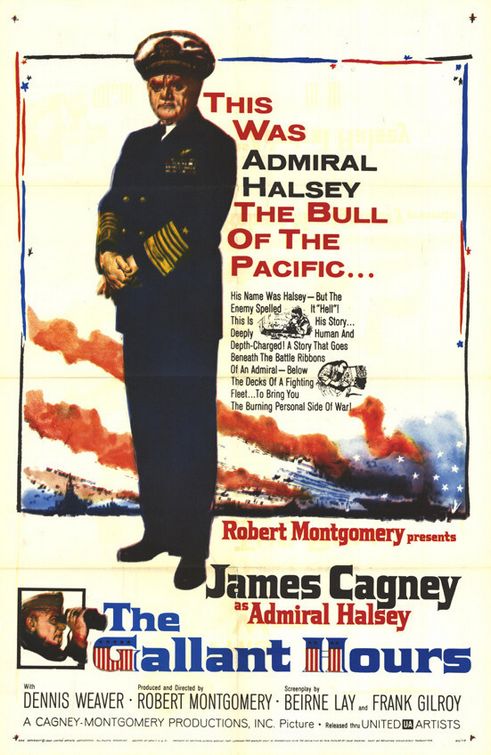the movie poster: The Gallant Hours (1960)