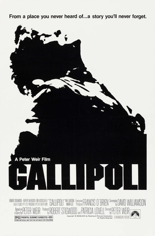 the movie poster: Gallipoli (1981) ver1