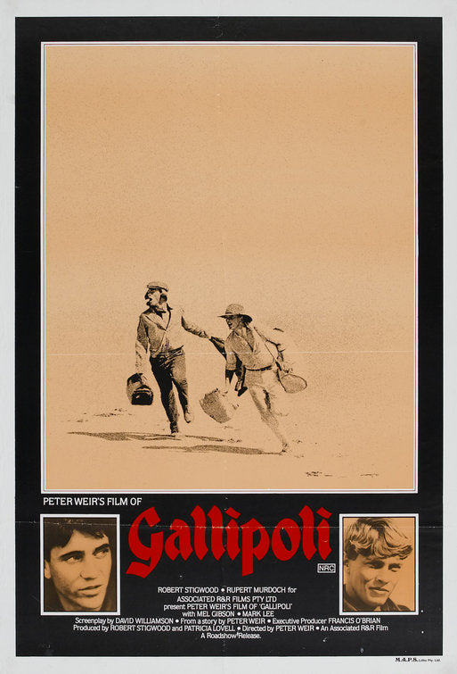 the movie poster: Gallipoli (1981) ver2