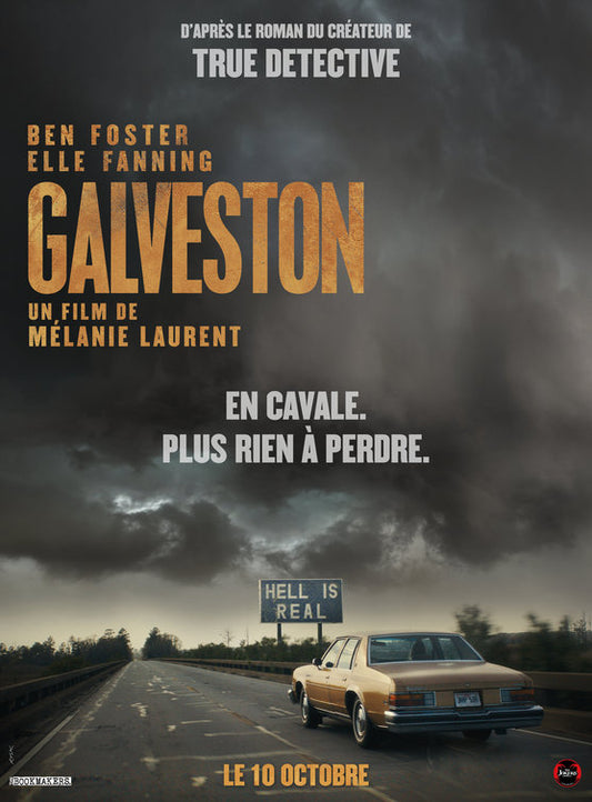1000 piece jigsaw puzzle for the movie poster: Galveston (2018)