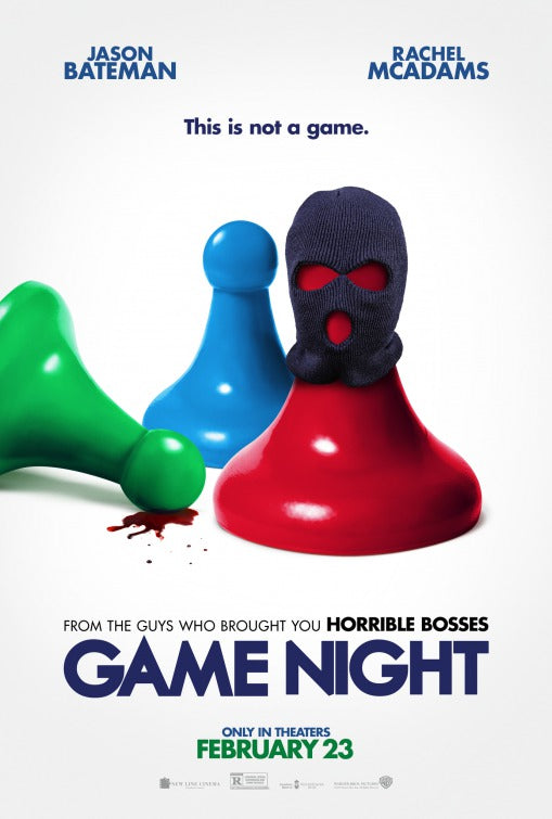 1000 piece jigsaw puzzle for the movie poster: Game Night (2018) ver3