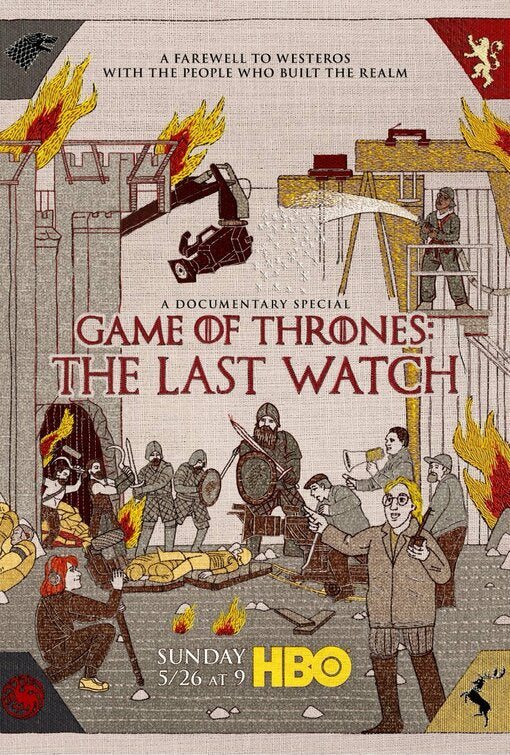 1000 piece jigsaw puzzle for tv poster: Game of Thrones: The Last Watch