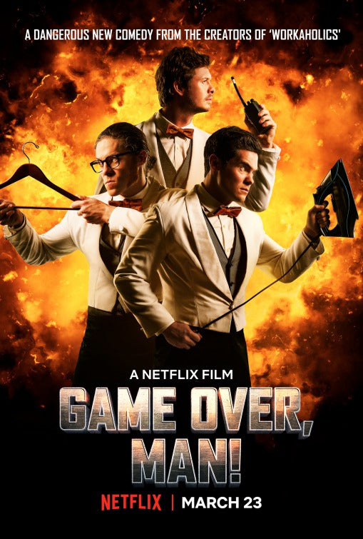 1000 piece jigsaw puzzle for tv poster: Game Over, Man!