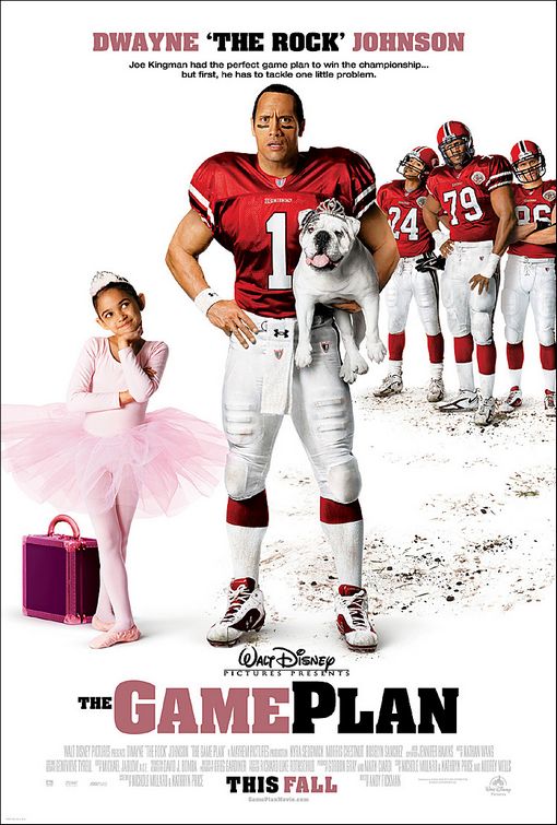 the movie poster: The Game Plan (2007)