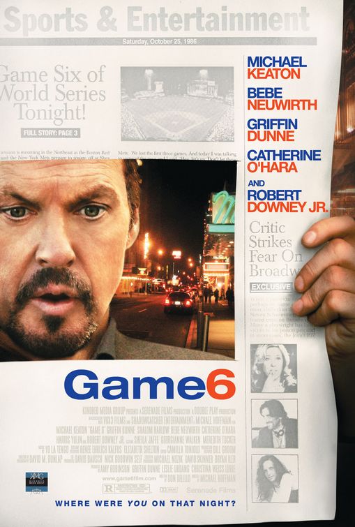 the movie poster: Game 6 (2006)