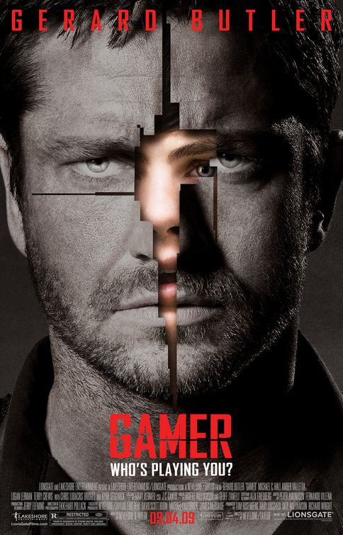 1000 piece jigsaw puzzle for the movie poster: Gamer (2009)