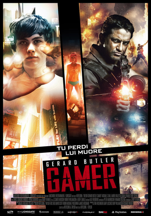 1000 piece jigsaw puzzle for the movie poster: Gamer (2009) ver5