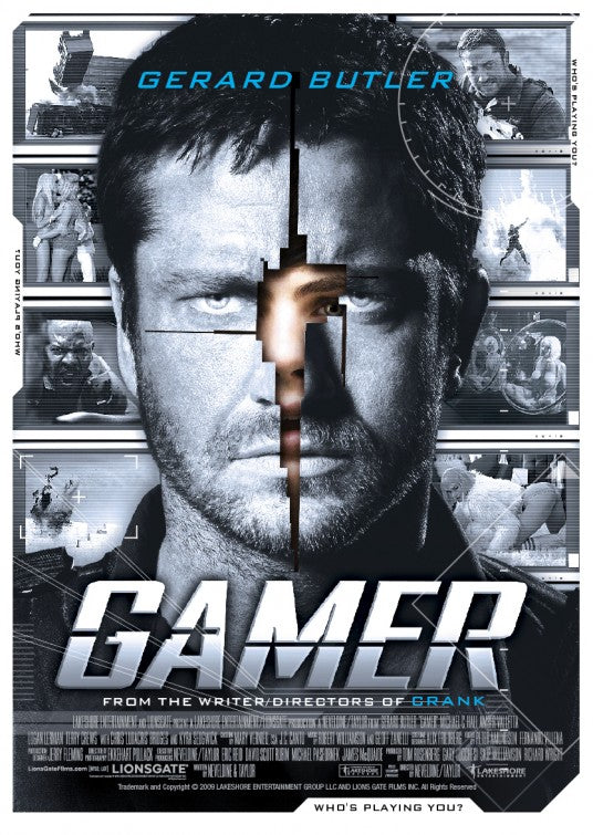 1000 piece jigsaw puzzle for the movie poster: Gamer (2009) ver8
