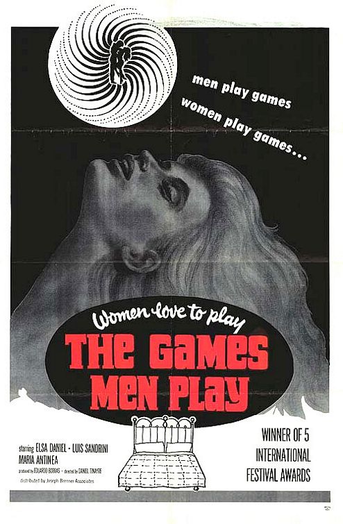 the movie poster: The Games Men Play (1968)