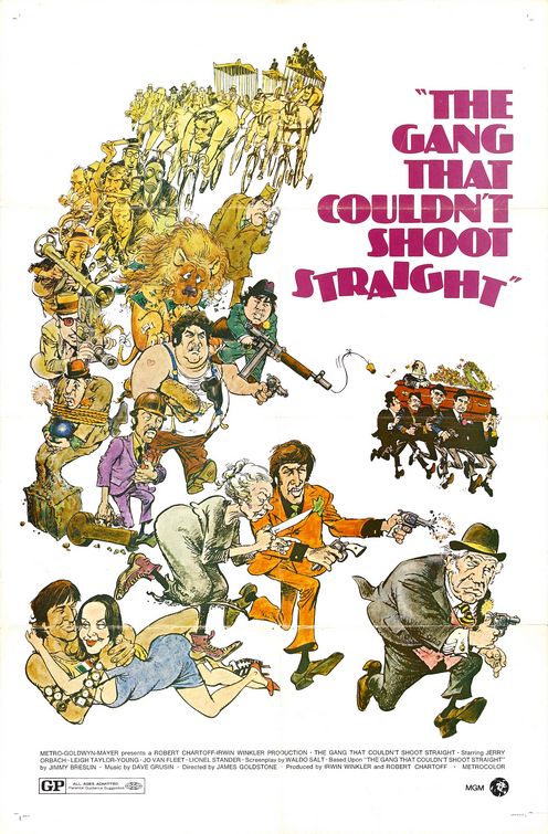 the movie poster: The Gang That Couldn't Shoot Straight (1971)
