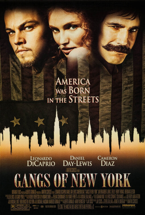 the movie poster: Gangs of New York (2002) ver4