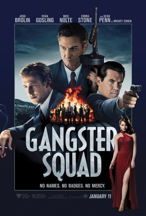 1000 piece jigsaw puzzle for the movie poster: Gangster Squad (2013) ver2