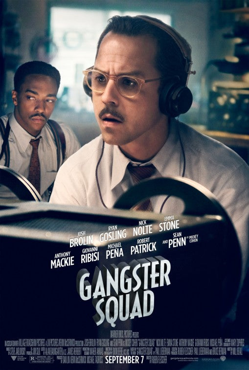 1000 piece jigsaw puzzle for the movie poster: Gangster Squad (2013) ver3