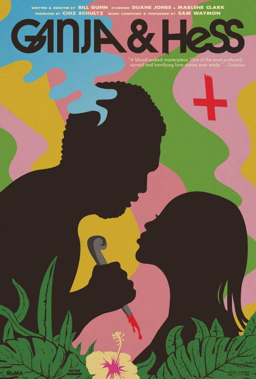 1000 piece jigsaw puzzle for the movie poster: Ganja & Hess (1973)