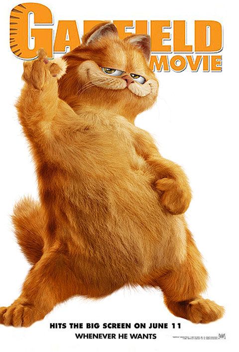 the movie poster: Garfield (2004) ver4