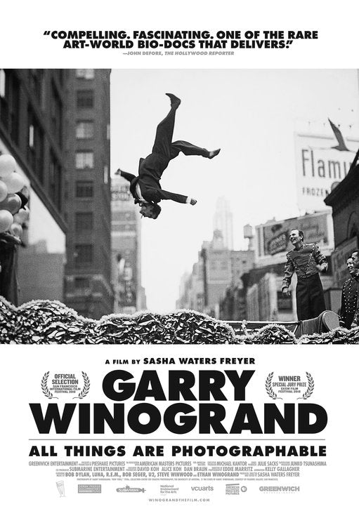 1000 piece jigsaw puzzle for the movie poster: Garry Winogrand: All Things are Photographable (2018)