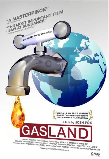 1000 piece jigsaw puzzle for the movie poster: GasLand (2010) ver2