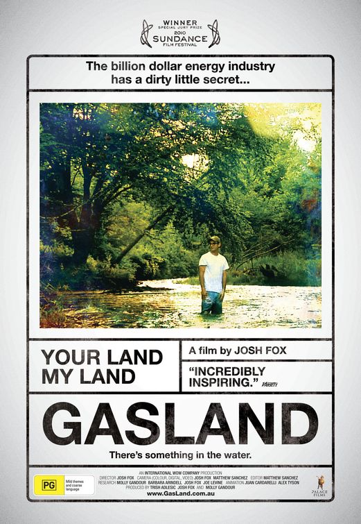 1000 piece jigsaw puzzle for the movie poster: GasLand (2010) ver3