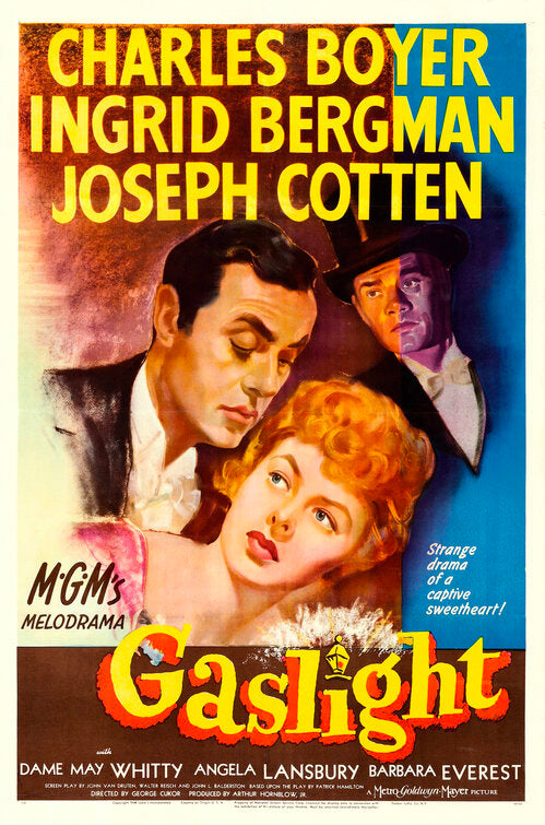 the movie poster: Gaslight (1944) ver3