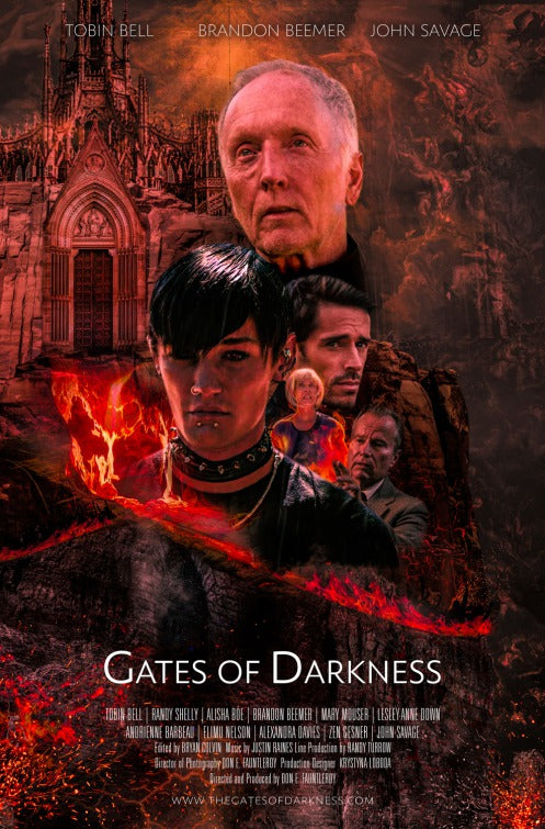 1000 piece jigsaw puzzle for the movie poster: Gates of Darkness (2017)