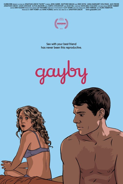 1000 piece jigsaw puzzle for the movie poster: Gayby (2012)