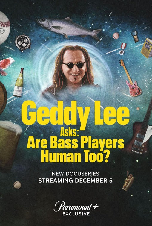 1000 piece jigsaw puzzle for tv poster: Geddy Lee Asks: Are Bass Players Human Too?