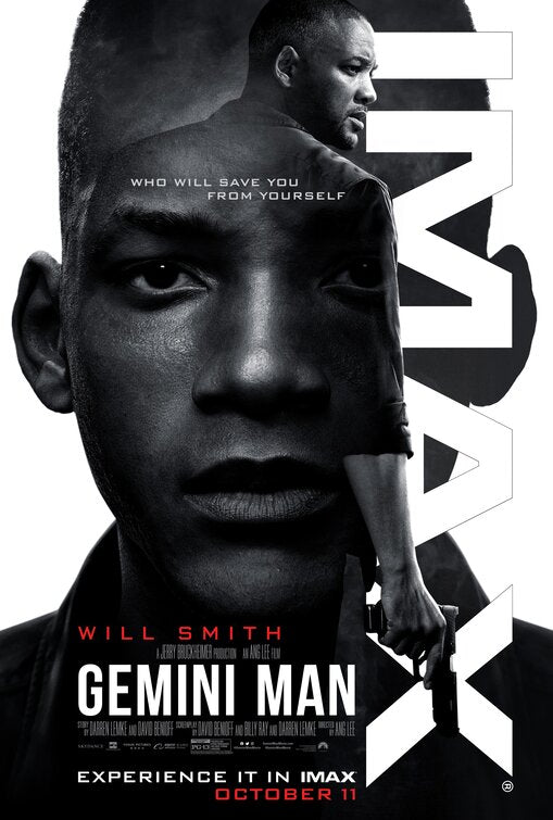 1000 piece jigsaw puzzle for the movie poster: Gemini Man (2019) ver4