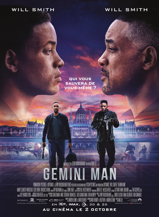 1000 piece jigsaw puzzle for the movie poster: Gemini Man (2019) ver5