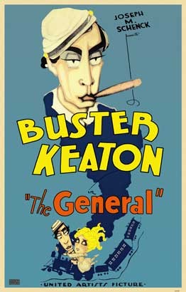 1000 piece jigsaw puzzle for the movie poster: The General (1926) ver2