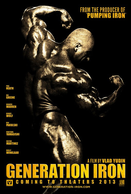 1000 piece jigsaw puzzle for the movie poster: Generation Iron (2013)