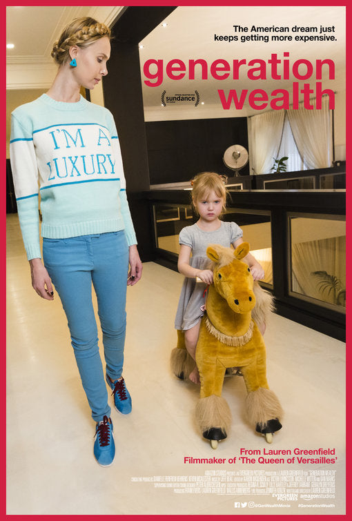 1000 piece jigsaw puzzle for the movie poster: Generation Wealth (2018)