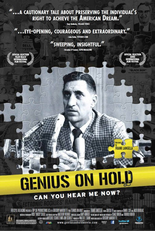 1000 piece jigsaw puzzle for the movie poster: Genius on Hold (2013)
