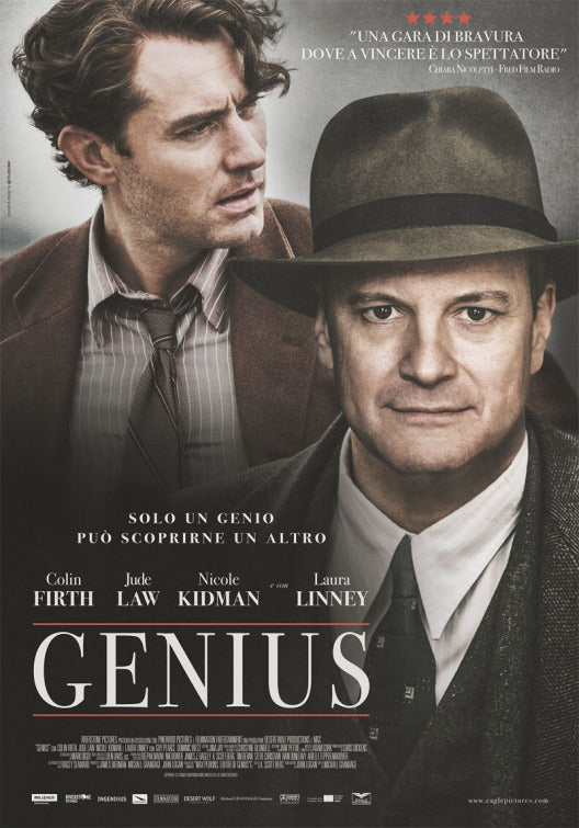 1000 piece jigsaw puzzle for the movie poster: Genius (2016) ver3