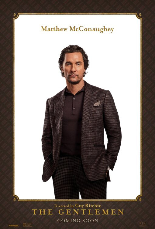 1000 piece jigsaw puzzle for the movie poster: The Gentlemen (2020) ver14