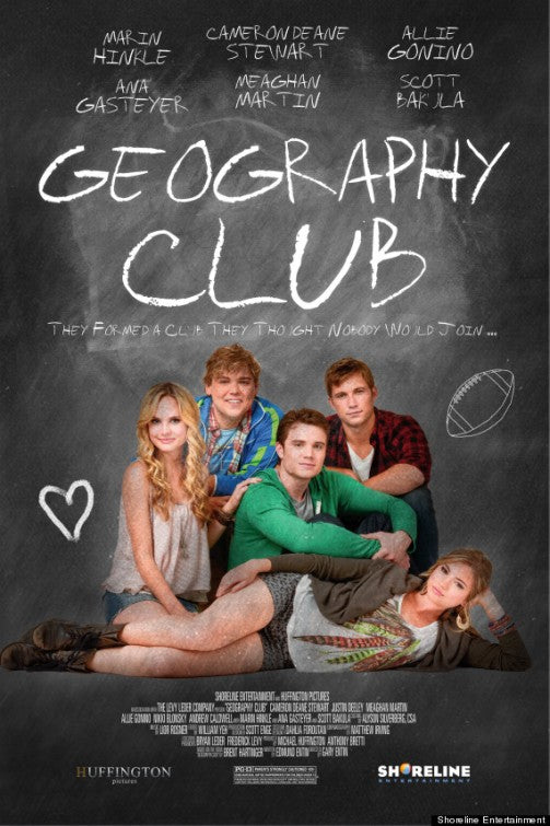 1000 piece jigsaw puzzle for the movie poster: Geography Club (2013)