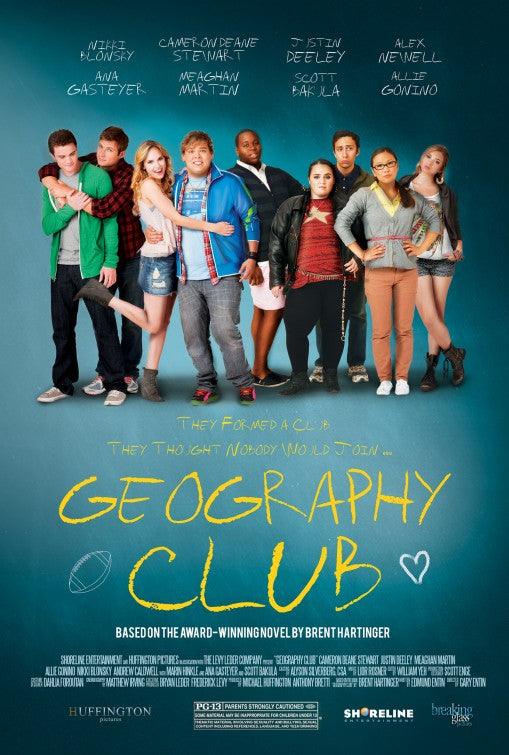 1000 piece jigsaw puzzle for the movie poster: Geography Club (2013) ver2