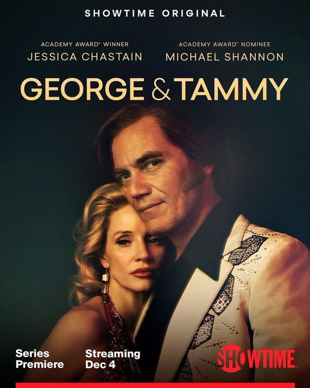1000 piece jigsaw puzzle for tv poster: George & Tammy