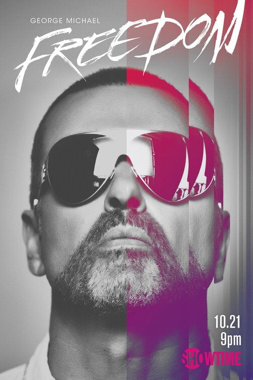 1000 piece jigsaw puzzle for tv poster: George Michael: Freedom