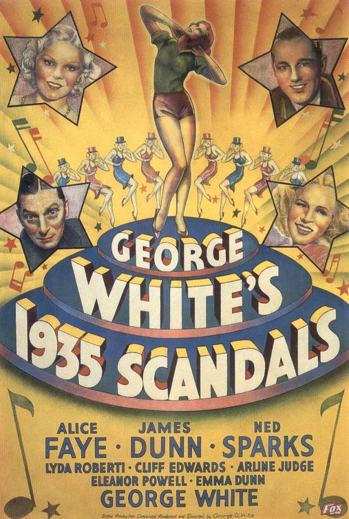 the movie poster: George White's 1935 Scandals (1935)