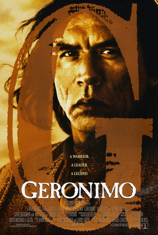 the movie poster: Geronimo: An American legend (1993) ver1